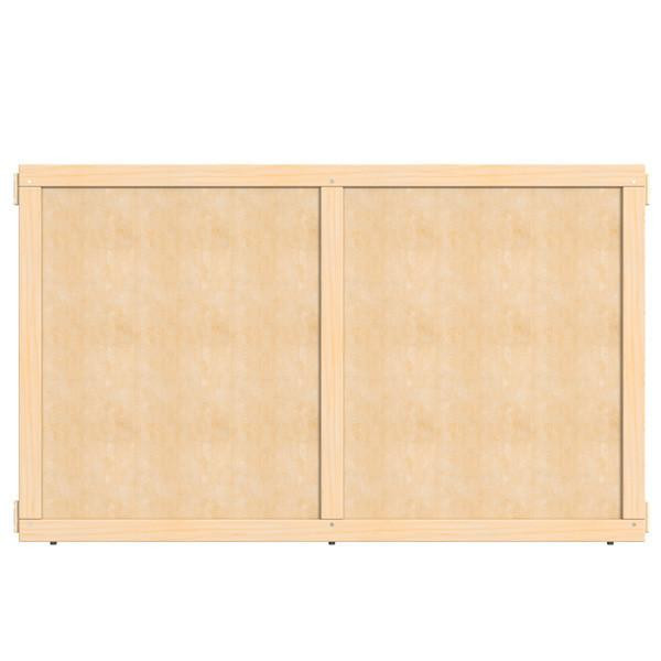 Jonti-Craft Plywood Classroom Divider Panel - KYDZ Suite® E-height - 48" Wide, educational room divider panel made of plywood with a natural finish, designed for classroom partitioning and creating flexible learning spaces.