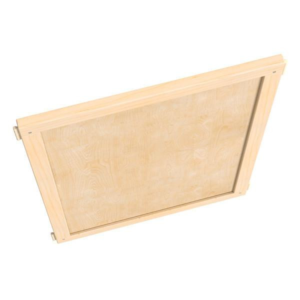 Jonti-Craft Plywood Classroom Divider Panel - KYDZ Suite® A-height - 24 Wide, wooden classroom partition panel with a light natural wood finish, sturdy plywood construction, and smooth edges designed for classroom use.
