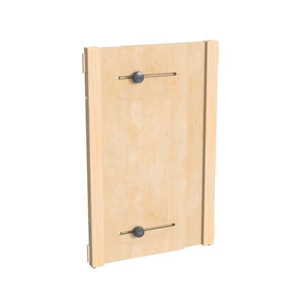 Accordion Classroom Divider Panel - KYDZ Suite® E-height - 16-24" Wide, wooden foldable room divider panel for classroom or nursery settings.