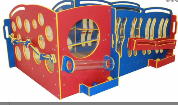 Strictly For Kids First Steps Infant Developmental Fun Station Toddler Climber, colorful modular play structure with tunnels, slides, and climbing features for indoor and outdoor baby and toddler play.