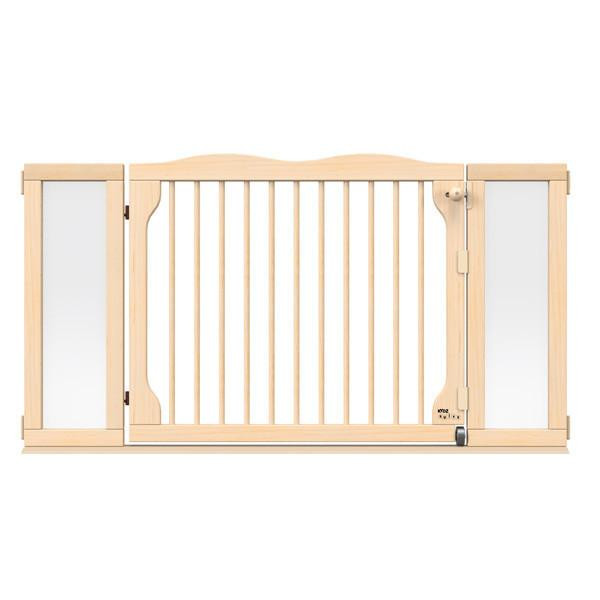 Jonti-Craft Welcome Gate Classroom Divider - KYDZ Suite® E-height, wooden safety gate with a secure latch and sturdy side panels, designed for classroom safety and child supervision.