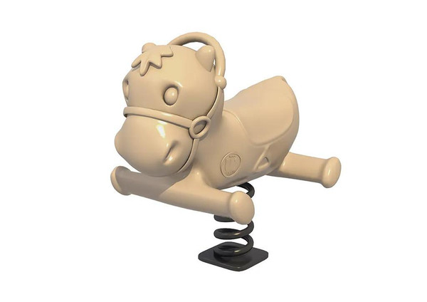 World Klass Play Pony Spring Rider, playful children's toy horse with a spring base for bouncing fun.
