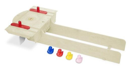 Childbrite Wave Rave™ Activity Center - Water Raceway Insert for Sand & Water Tables, plastic water Raceway with colorful boat pieces.