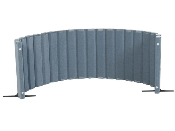 Angeles Quiet Sound Proof Panel Wall Divider, portable acoustic wall partition with 30-inch width and 10-foot height, in 3 color options, designed for soundproofing and space separation.