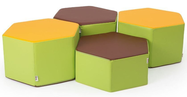 Honeycomb Soft Seating Set - 4640616