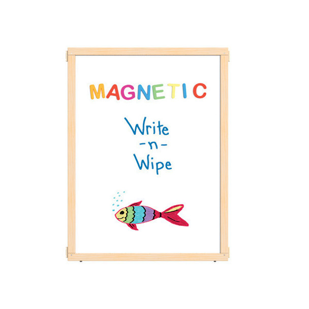 Jonti-Craft KYDZ Suite Magnetic Write-n-Wipe Panel - S-height - 36" Wide - 1512JCSMG