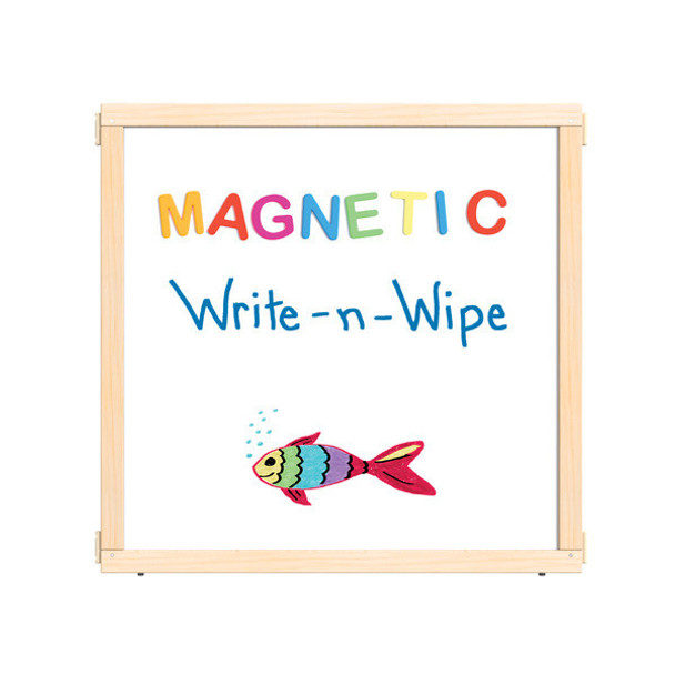 Jonti-Craft KYDZ Suite Magnetic Write-n-Wipe Panel - A-height - 36" Wide - 1512JCAMG