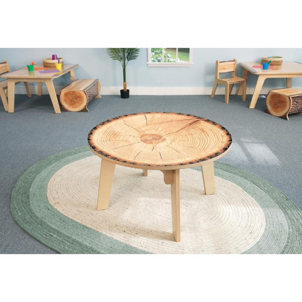 Whitney Brothers Nature View Live Edge Round Table 22" H - WB0933