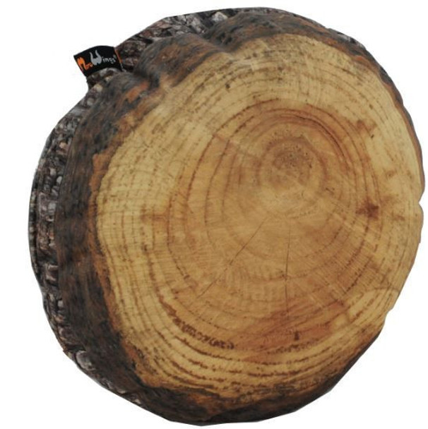 Playscapes Woodsmen Naturescape Annual Rings Log Slice Cushion - 31½" - MW220FOR