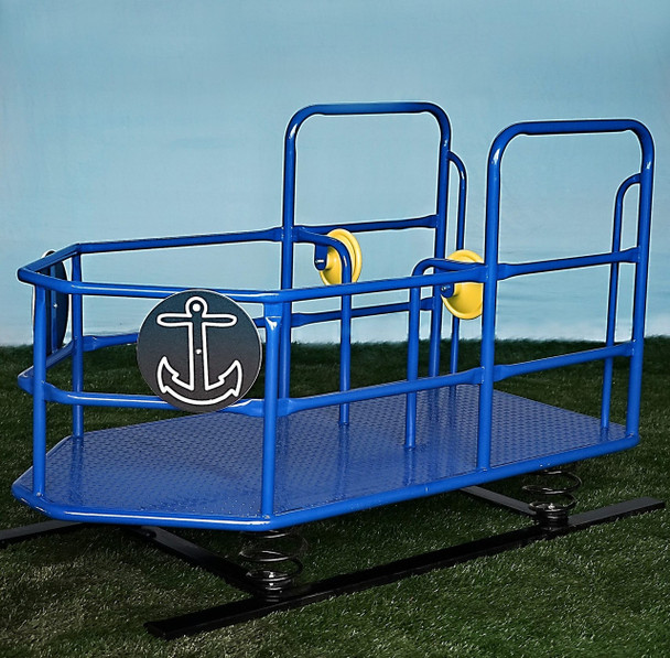 Playtime Playground Equipment Tug Boat Spring Rider - 11591