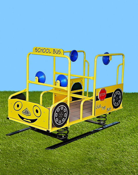 Playtime Playground Equipment Gus the Bus Spring Rider - 11649