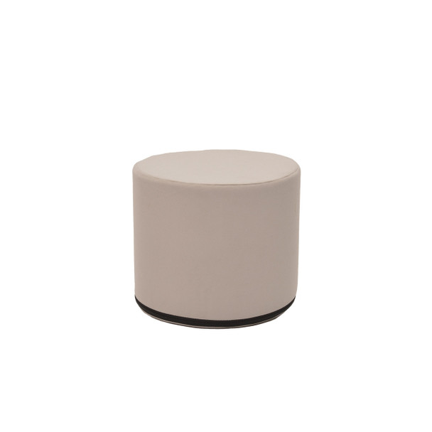 Children's Factory The WHATSIT - Companion Taupe Round Ottoman - CF349-081