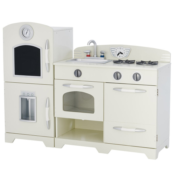 Little Chef Fairfield Ivory Retro Play Kitchen - TD-11413W