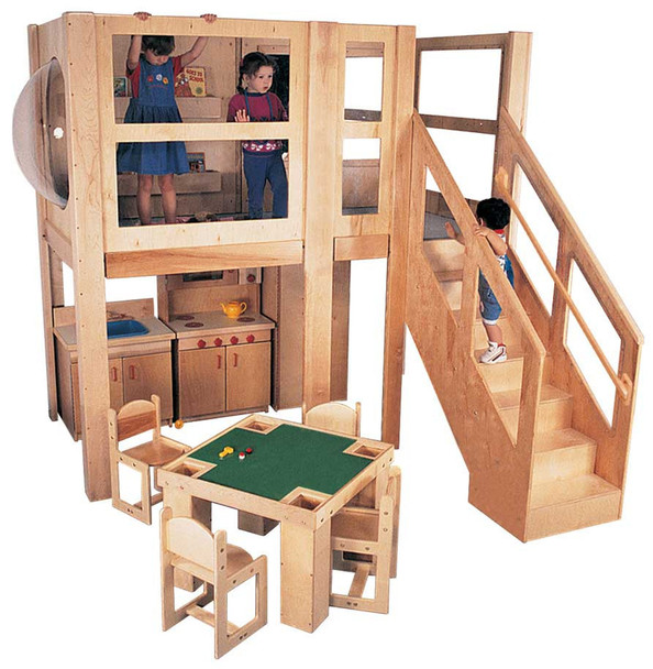 Strictly For Kids Mainstream Explorer 5 School Age Play Loft - SF5046SA