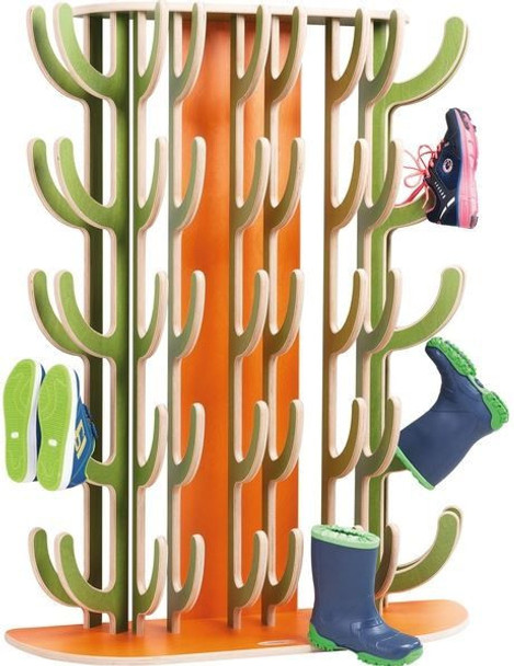 Cactus Style Boot Rack Wall Mount