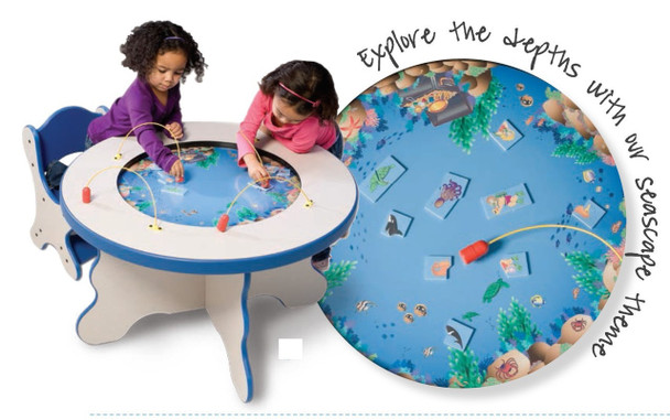 Playscapes Seascape Magnetic Children's Play Table - 15-SMT-100