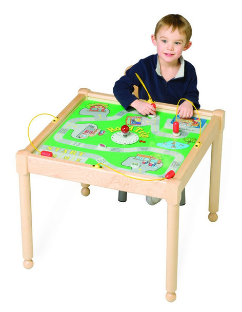 Playscapes Square Road Trip Play From The Top Game Table - 18" H - Y141182601N