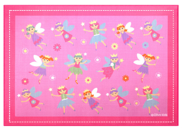 Wildkin Olive Kids Fairy Princess Rug - 5x7 - 615417