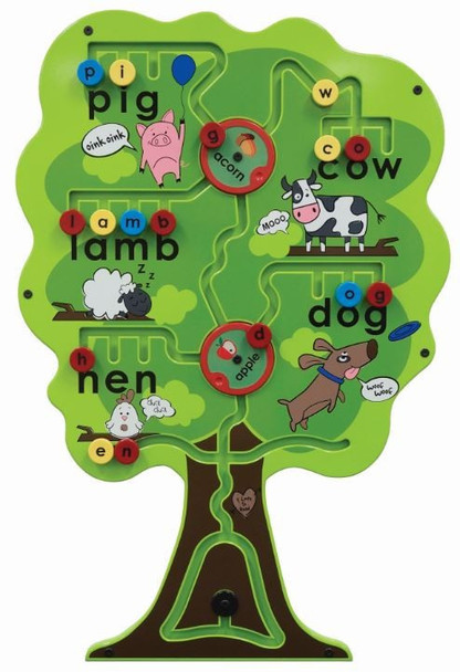 Playscapes Alphabet Tree Wall Activity - AMH-SST255