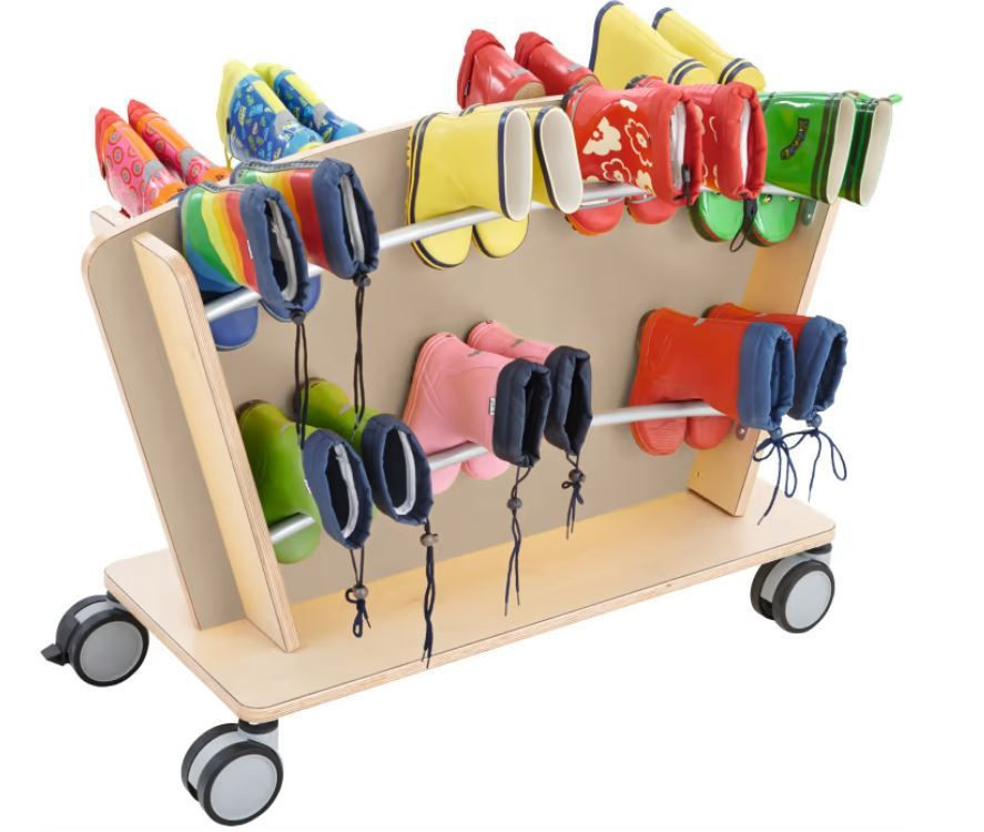 Mobile Classroom Backpack Cart | Backpack Storage