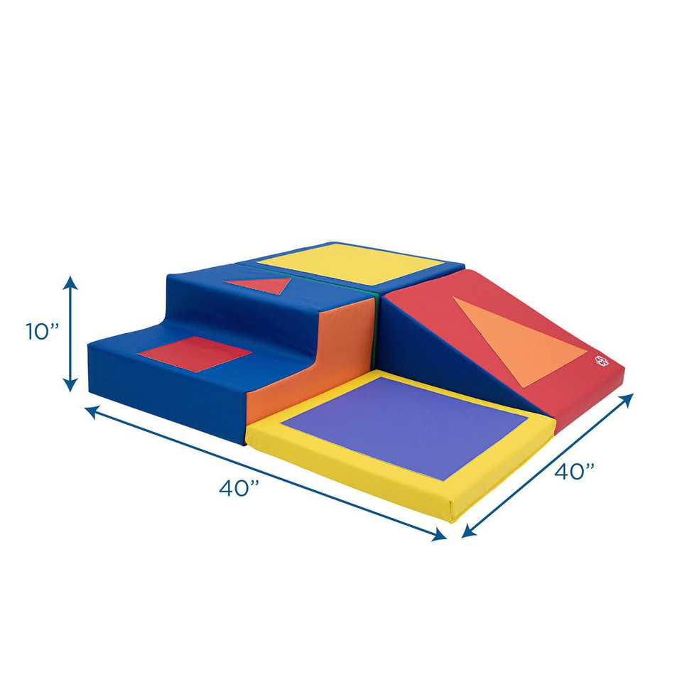 Shape and Play Foam Climbing Blocks - Soft Play Climbing Blocks
