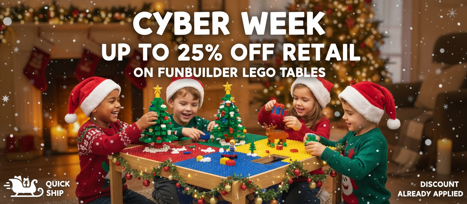 cyber week lego tables