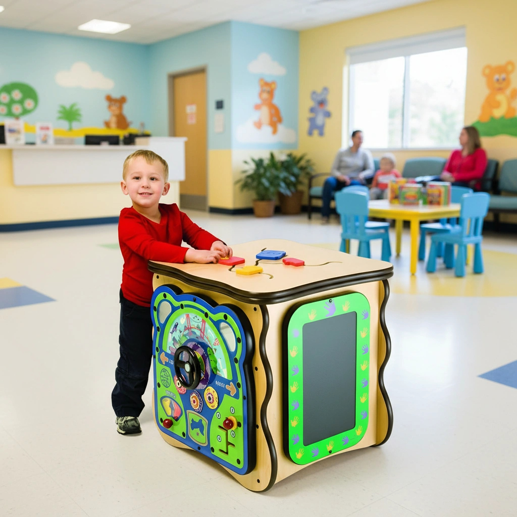 Wooden Play Cubes