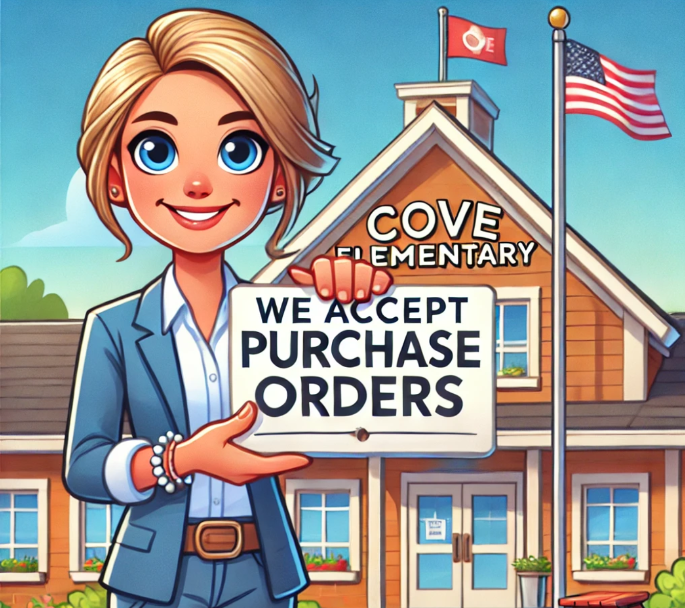 We Accept Purchase Orders!