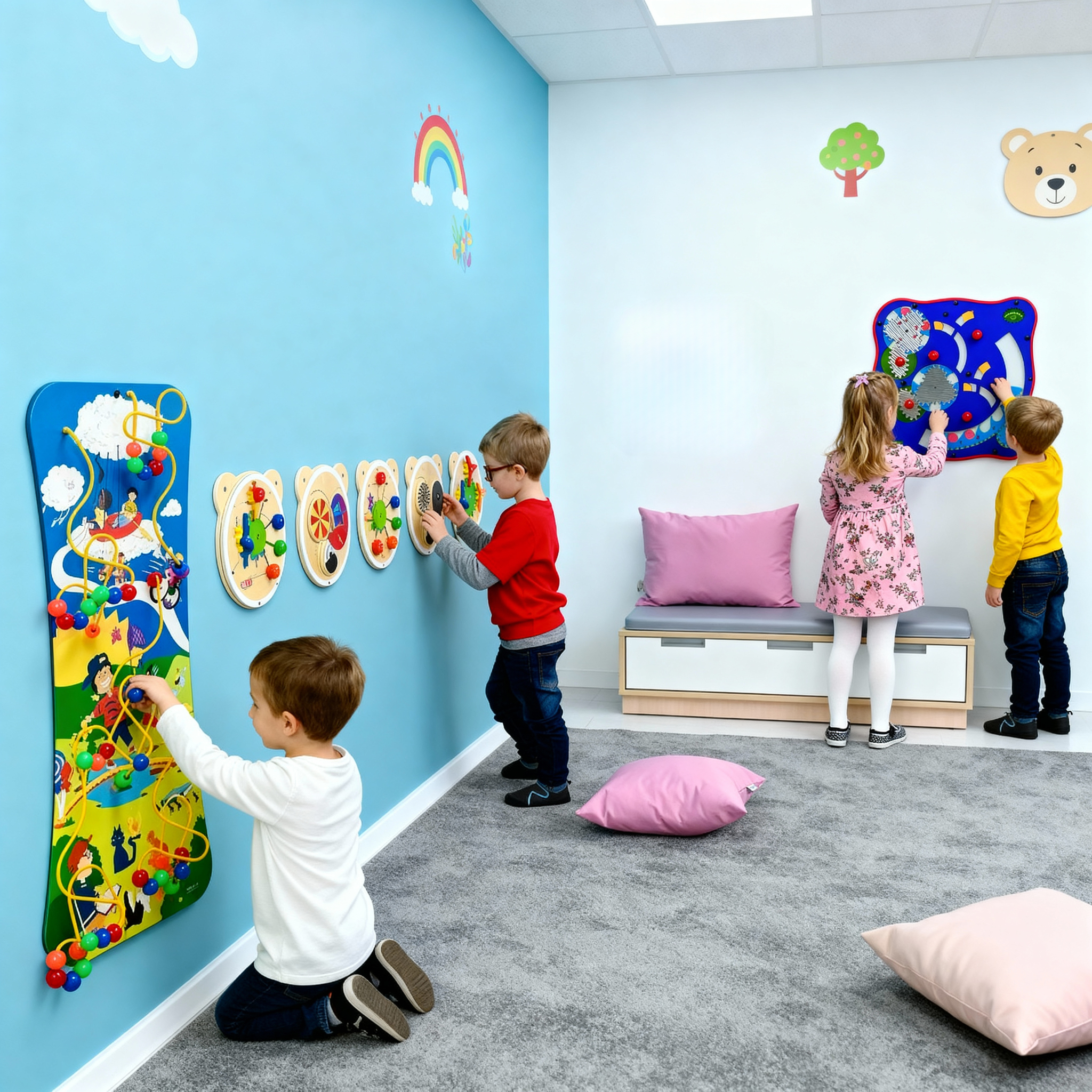 Wall Toys for Healthcare Centers