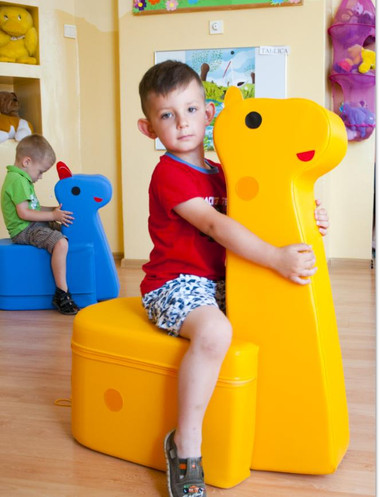 Giraffe Foam Seat Pouf