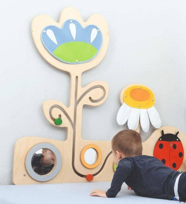 Meadow with Ladybug Sensory Wall Panel