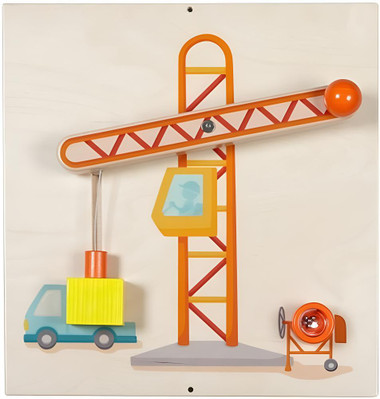 Construction Crane Sensory Wall Toy