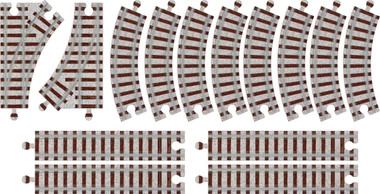 Wooden Train Track Pack #1 - Wooden Train Sets