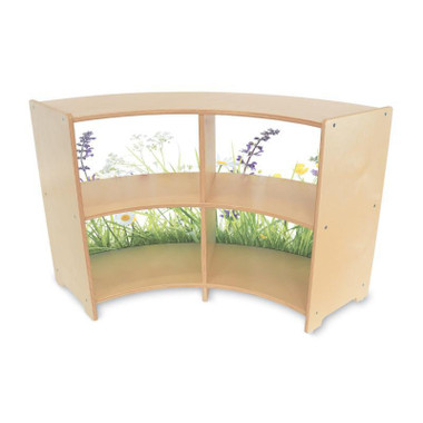 Nature View Curve Out Cabinet 24"H