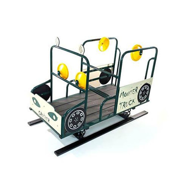 Monster Truck Spring Rider - Playground Ride for Kids