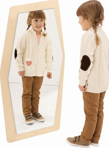 Grow.upp Hexagon Medium Safety Mirror