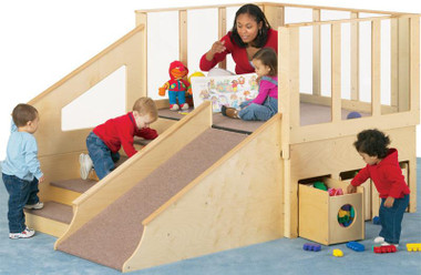 Tiny Toddler Loft - 12-24 Months - with Bins