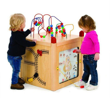 Funny Face Island Activity Play Cube