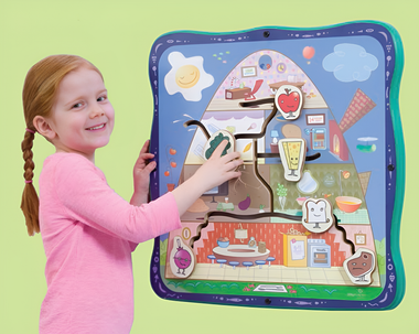 Healthy House Wall Activity Toy