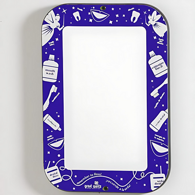Smile Dental Office Wall Mirror
