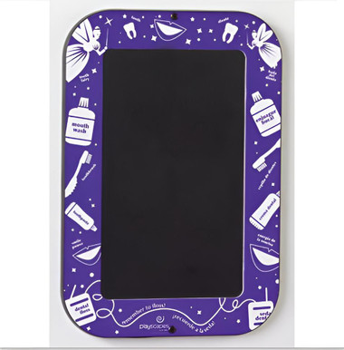 Smile Dental Office Heat Sensitive Wall Panel - Purple