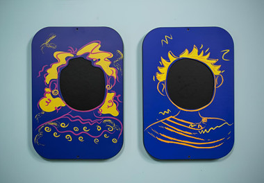 Playsa Face Boy & Girl Wall Toys