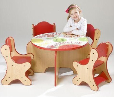 Fresh Fruit Children's Play Table - Pediatric Waiting Room Table