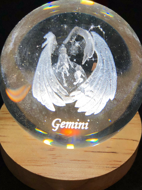Large glass zodiac sphere . Selection may vary, website is not updated daily!!!