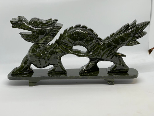 Green jade dragon. Selection may vary, website is not updated daily!!!