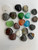 Assorted material hearts. Selection may vary from photos, website is not updated daily!