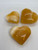Yellow calcite heart . Selection may vary, website is not updated daily!!!