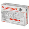 Winchester USA 9MM 115 Grain Full Metal Jacket 200 Round Box