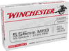 Winchester Ammo WM193K USA M193 5.56x45mm NATO 55 gr Full Metal Jacket Lead Core