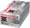 Winchester Super X .38 Special 158 Grain Lead Round Nose Ammunition